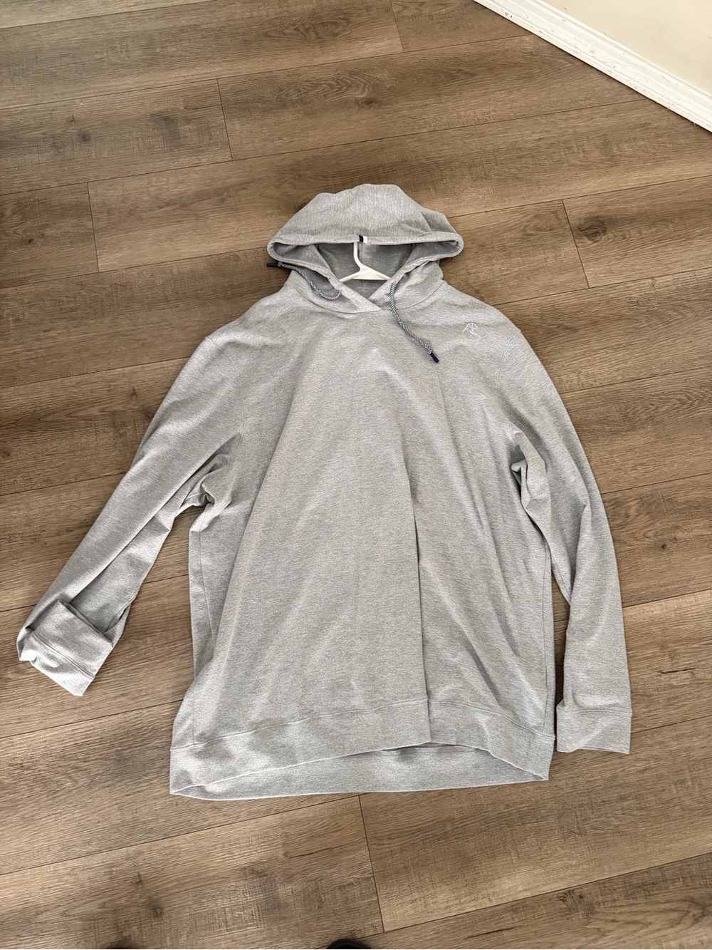 Rhoback Light Gray Men's Hoodie